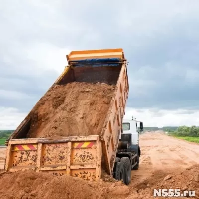Доставка песка самосвалом